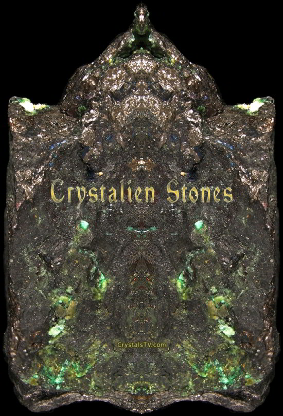 'Crystalien' Crystal Fossil